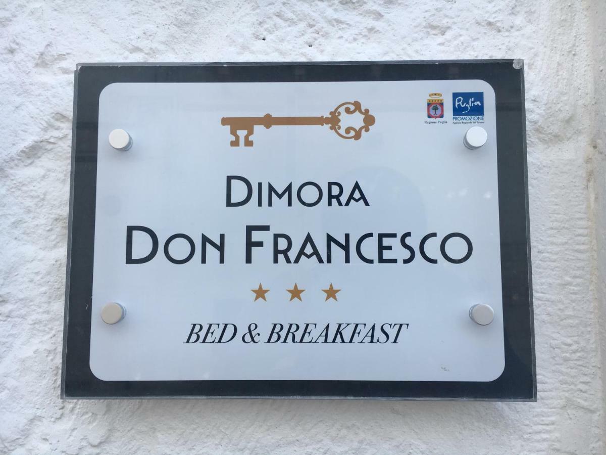 알베르벨로 Dimora Don Francesco B&B 외부 사진